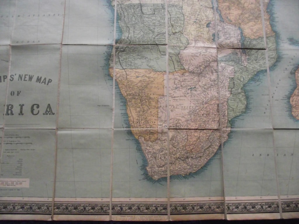 Philips’ New Map of Africa - London and Liverpool - George Philip & Son - Circa 1899 - 14