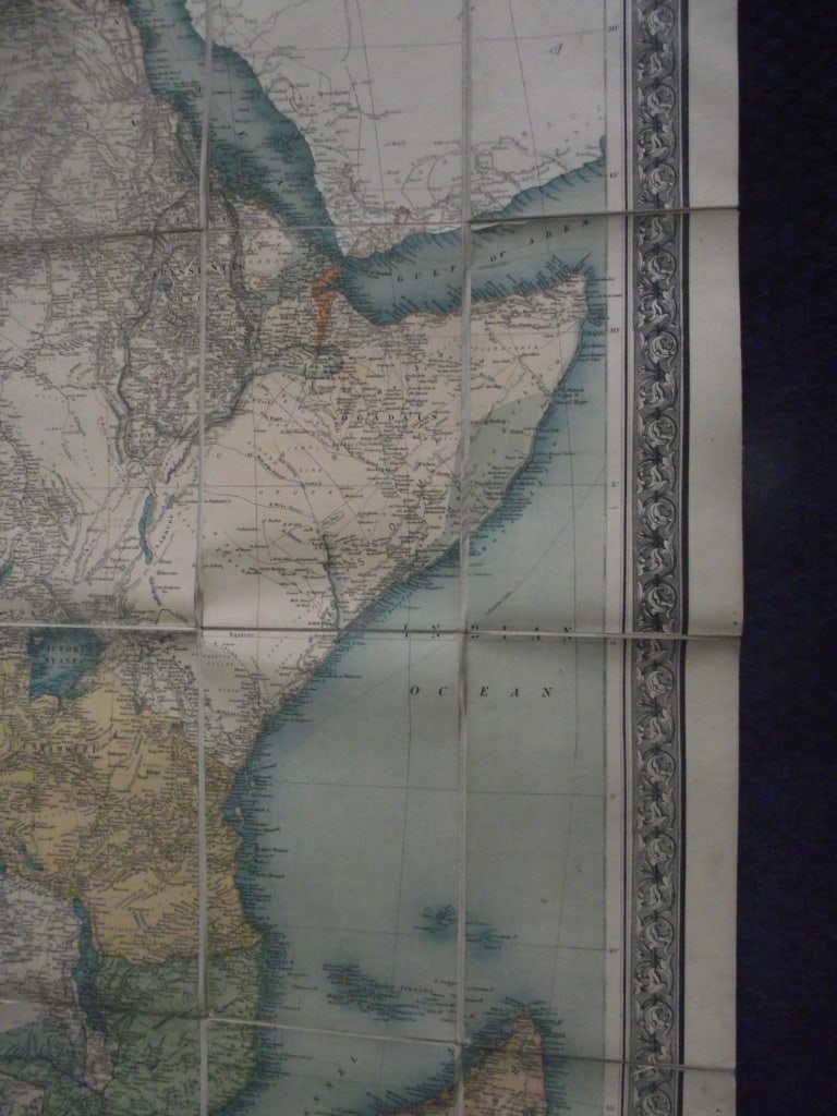 Philips’ New Map of Africa - London and Liverpool - George Philip & Son - Circa 1899 - 3