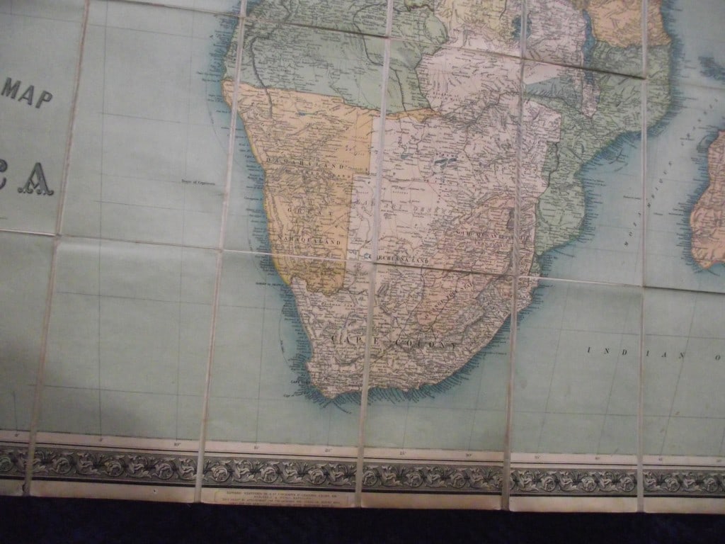 Philips’ New Map of Africa - London and Liverpool - George Philip & Son - Circa 1899 - 7