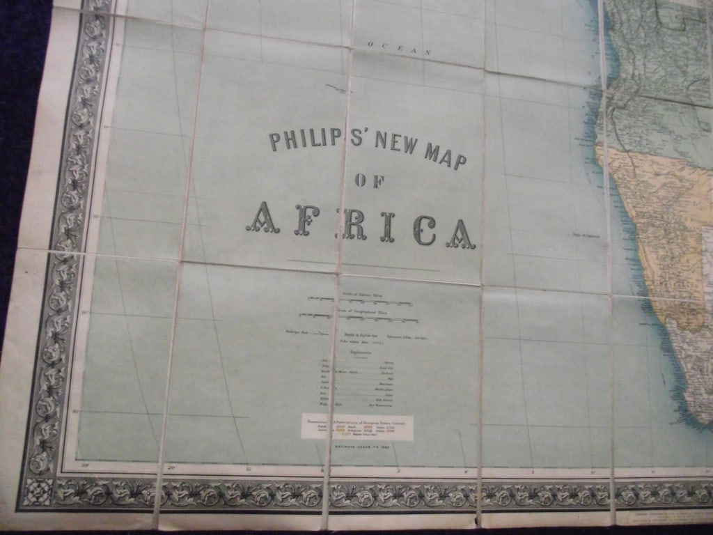 Philips’ New Map of Africa - London and Liverpool - George Philip & Son - Circa 1899 - 8