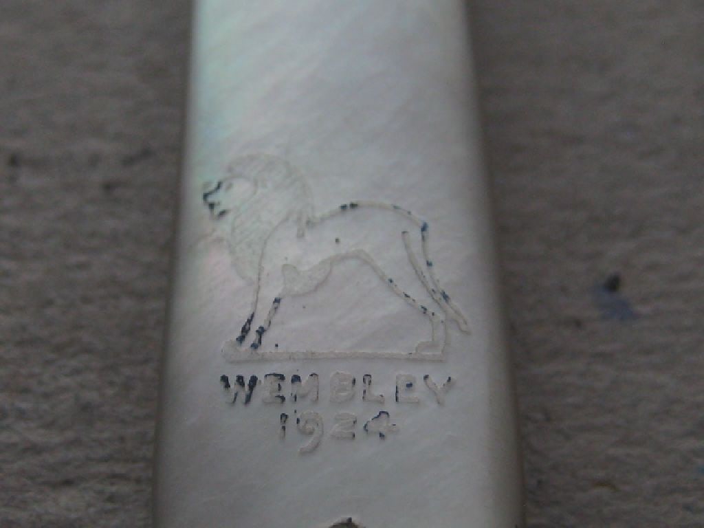 Rare George V Mother of Pearl Hafted Silver Bladed Folding Fruit Knife, Sheffield 1923 - 3