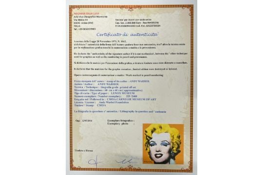 After Andy Warhol (1928-1987) 'Marlyn Monroe' - 4
