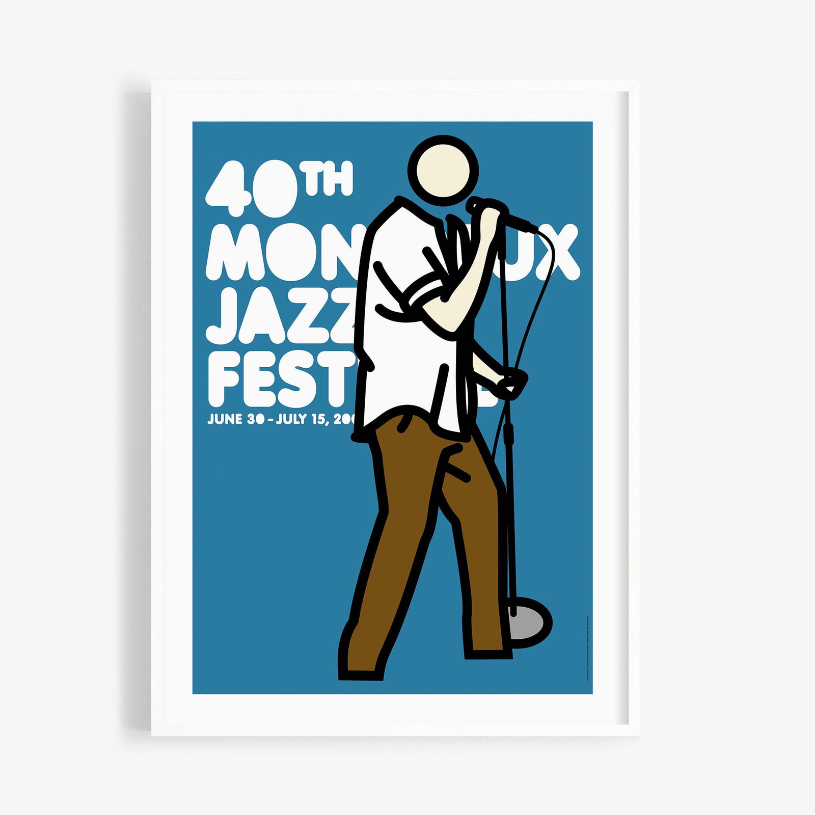 Julien Opie - Set of Three Julien Opie Montreux Jazz Festival Posters - Deep Purple Band. 2006 - 4
