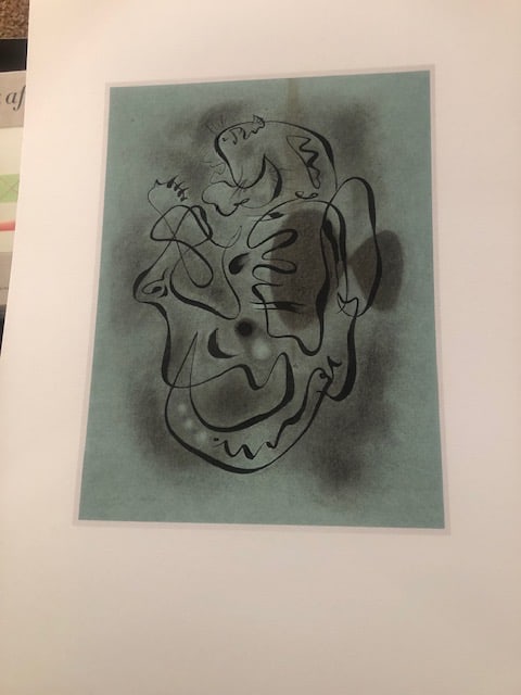 Andre Masson (1896-1987). Rare Lithograph 1981: Title: Andre Masson (1896-1987). Rare Lithograph 1981 Description: 'Fauvre' 1943. Rare lithograph from 1981 portfolio curated by Carmine Benincasa for Seat Edizioni in Turin. Signed in