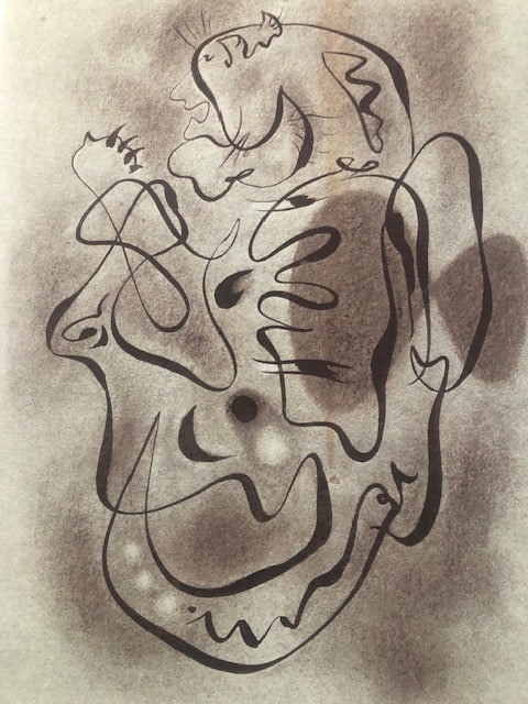 Andre Masson (1896-1987). Rare Lithograph 1981 - 4