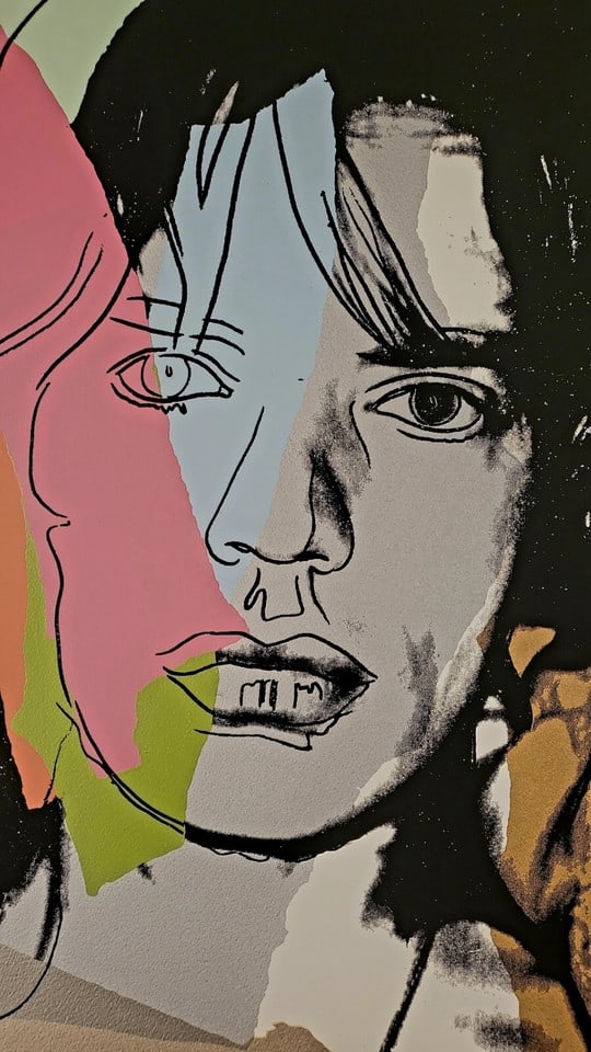 Andy Warhol 'Mick Jagger' Screenprint From Seabird Edition FS.11-140 1975: Title: Andy Warhol 'Mick Jagger' Screenprint From Seabird Edition FS.11-140 1975 Description: Seabird Edition of Andy Warhol's Mick Jagger Series Proof copy of ref FS.11-140. Image