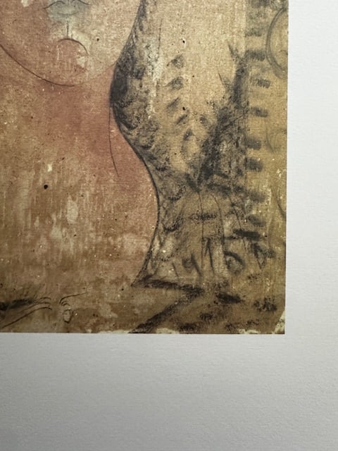 Modigliani. Rare Lithograph 1989 - 2