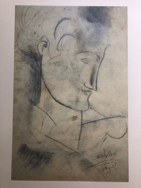 Modogliani. Lithograph 1989 - 2