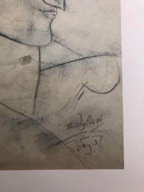 Modogliani. Lithograph 1989 - 3