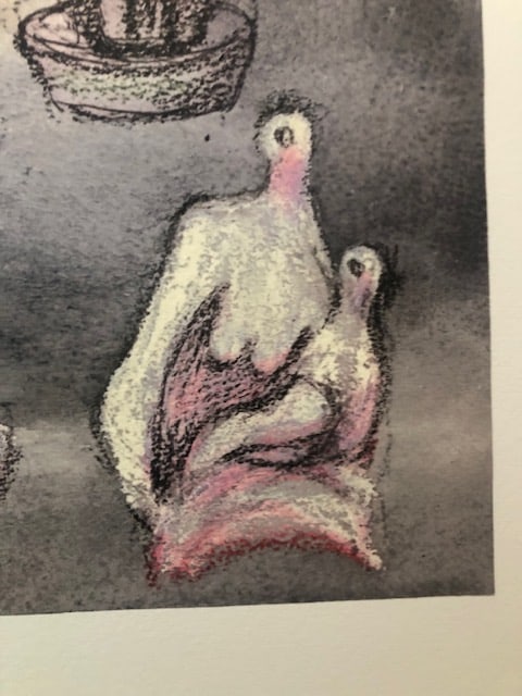 Henry Moore (1898-1986). Rare Lithograph. 1983. - 3
