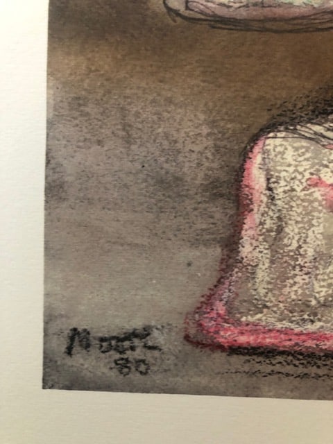 Henry Moore (1898-1986). Rare Lithograph. 1983. - 4