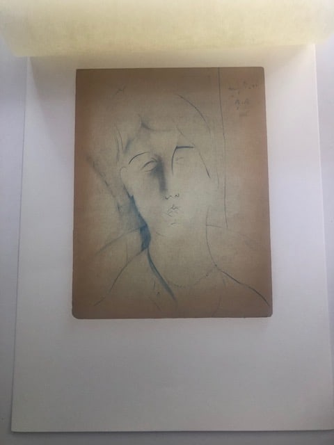 Seven (7) Lithographs After Modigliani 1980: Title: Seven (7) Lithographs After Modigliani 1980 Description: Seven (7) iconic sketches after Modigliani from Seat Edizzioni, curated by Carmine Benincasa in Turin in 1980. Titled 'Rittratto