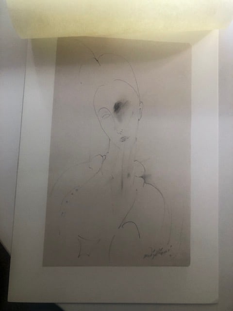 Seven (7) Lithographs After Modigliani 1980 - 7