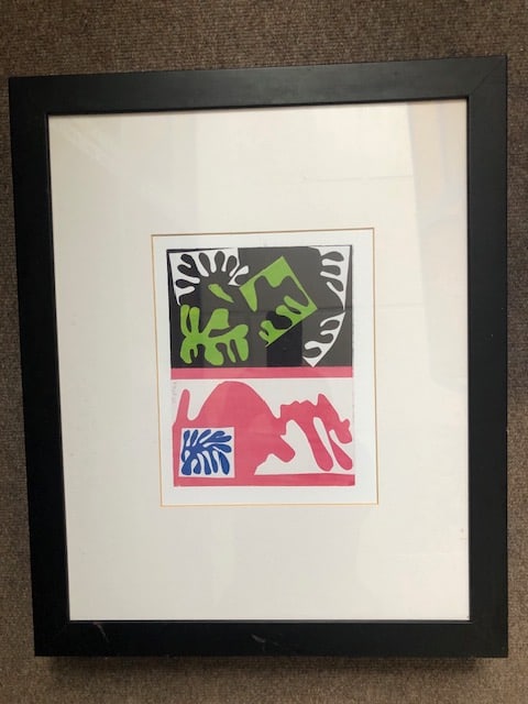 Five (5) Matisse Cut-Outs. - 2
