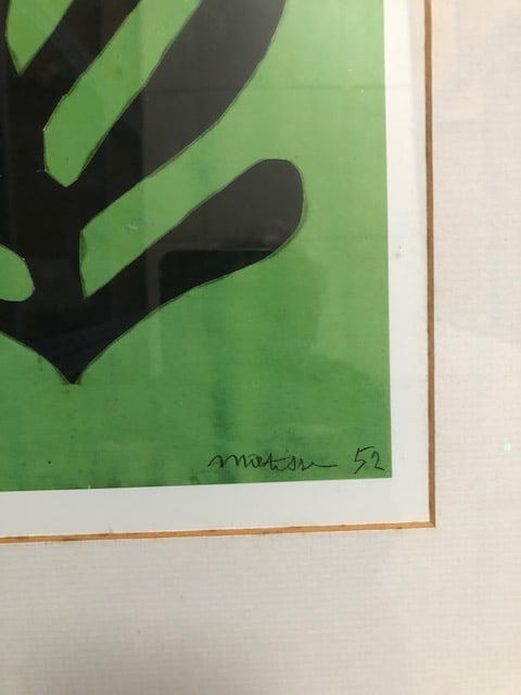 Five (5) Matisse Cut-Outs. - 3
