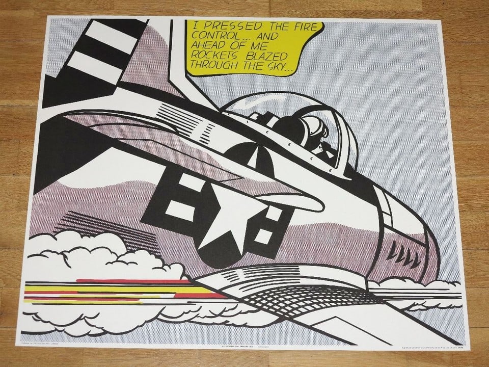 Roy Lichtenstein Diptych 'WHAAM' - 5