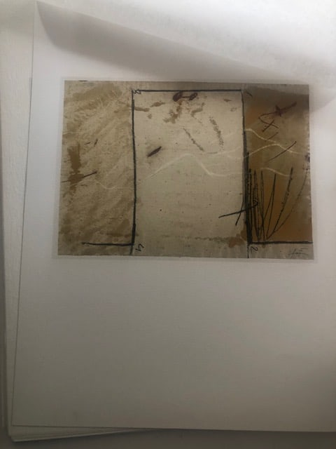 Two Lithographs After Antoni Tapies 1981 - 4