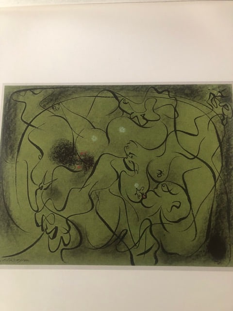 Andre Masson (1896-1987). Rare Lithograph 1981. - 2