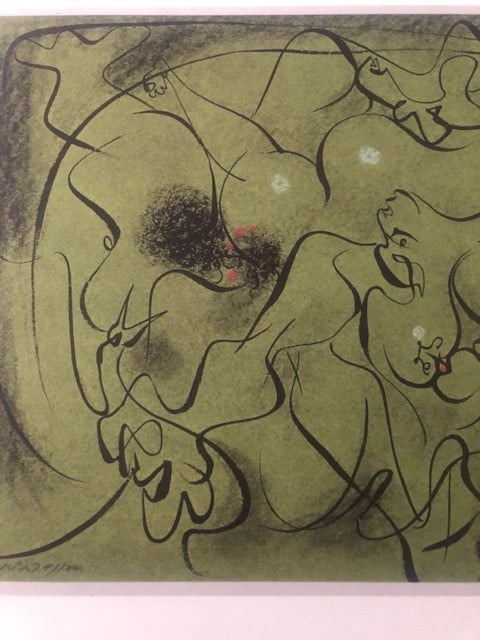 Andre Masson (1896-1987). Rare Lithograph 1981. - 4