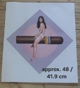 After Mel Ramos. Cigar Poster (1 of 1)