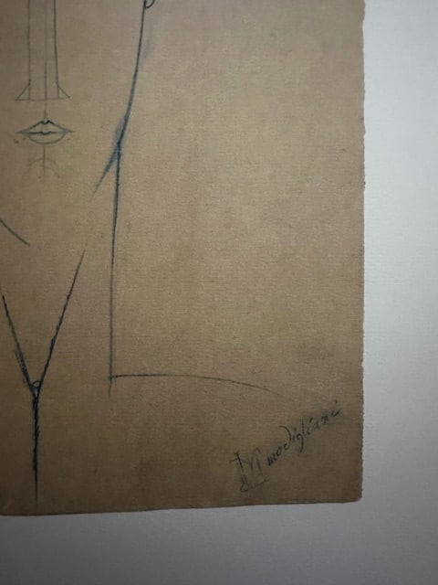 Modigliani. Rare Lithograph 1989 - 3
