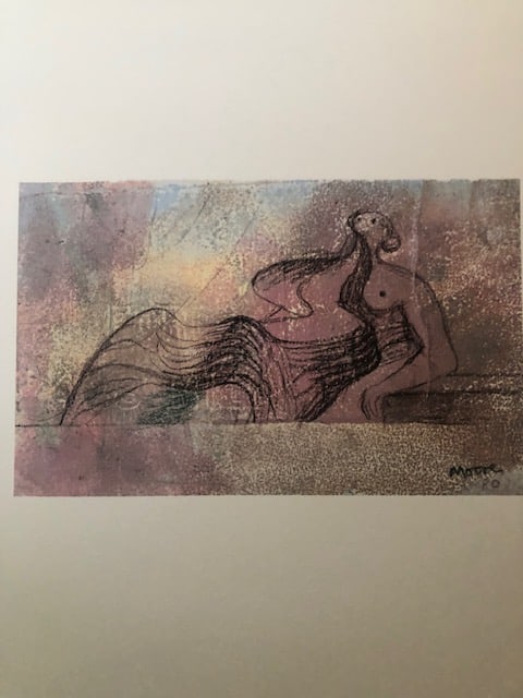 Henry Moore (1898-1986). Rare Lithograph 1983 - 2