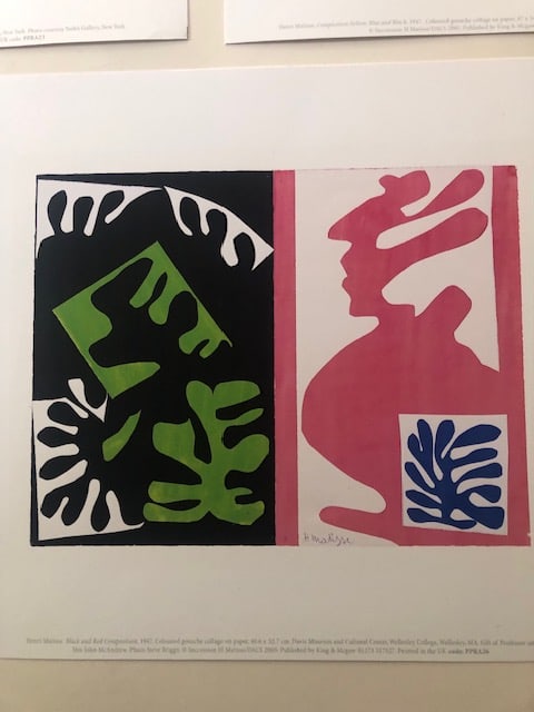 Three Henri Matisse Cut Out Print Lithographs 2005 - 2
