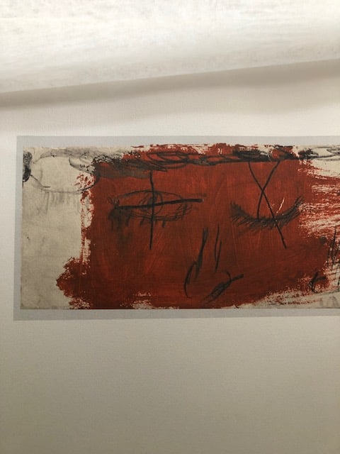 Antoni Tapies (1923-2012) Rare Numbered Lithograph 1982: Title: Antoni Tapies (1923-2012) Rare Numbered Lithograph 1982 Description: Antoni Tapies rare lthograph 'Palpebre' 1978 from Seat Edizioni curated by Carmin Benincasa in Turin. Signed in