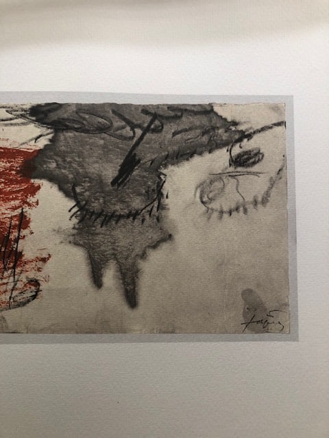 Antoni Tapies (1923-2012) Rare Numbered Lithograph 1982 - 2