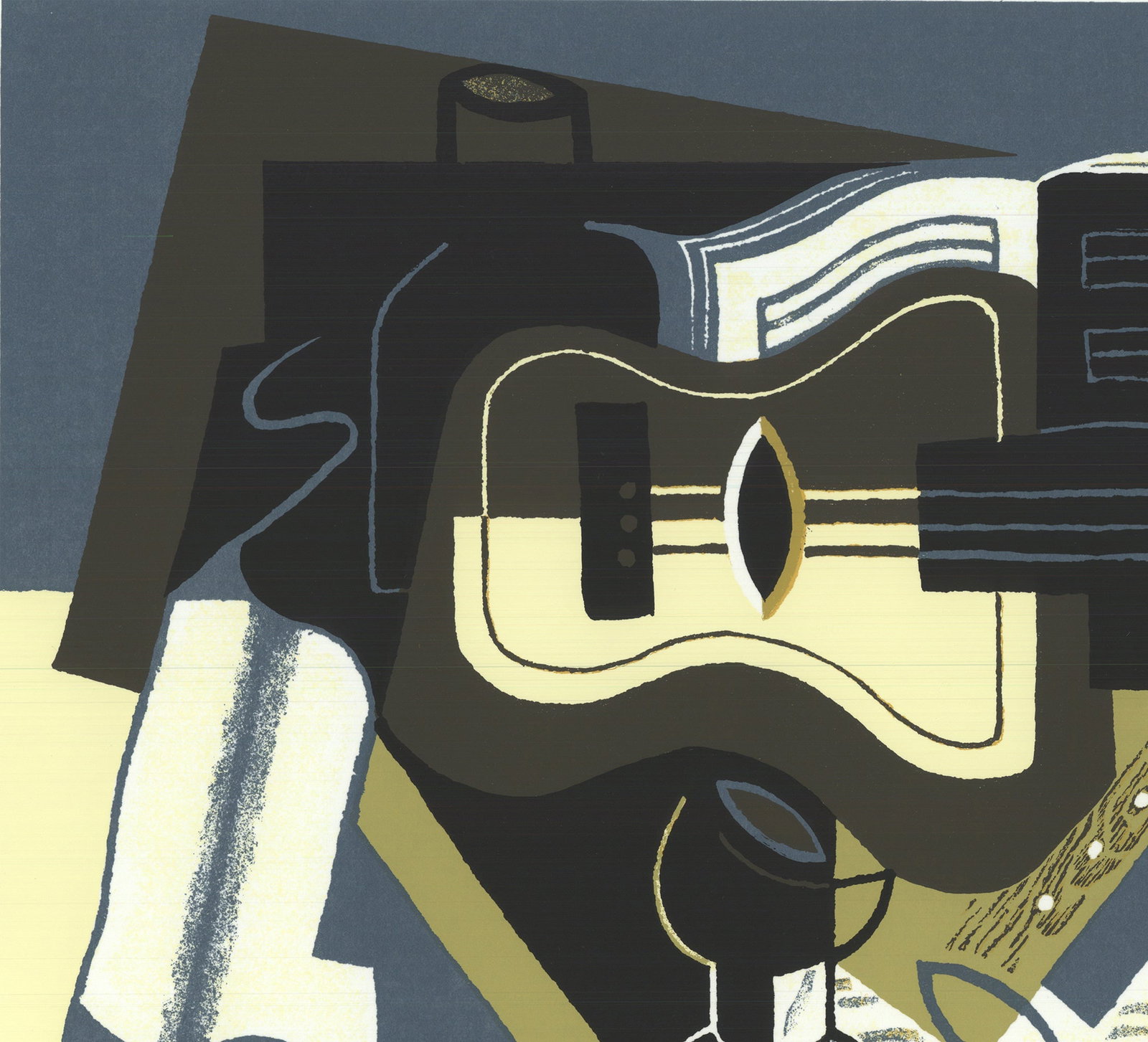 Juaan Gris 'Guitar and Clarinet' 1991 Serigraph - 2