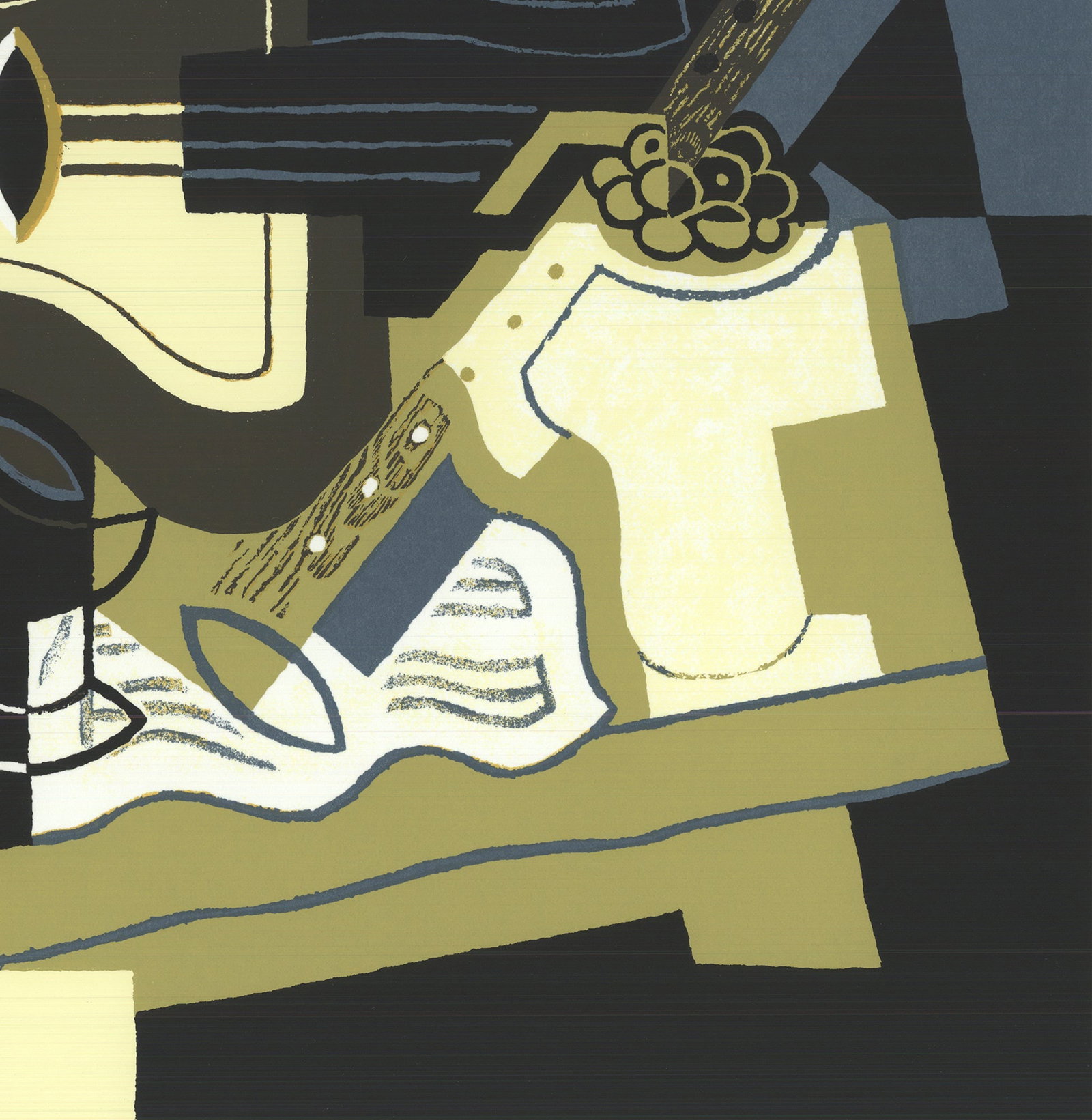 Juaan Gris 'Guitar and Clarinet' 1991 Serigraph - 3
