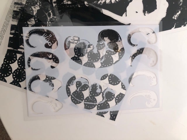 Sir Eduardo Paolozzi (1924=2005). 'Moonstrips Empire News Series: Title: Sir Eduardo Paolozzi (1924=2005). 'Moonstrips Empire News Series Description: Four fasinating transparencies by Sir Eduardo Paolozzi. From Moonstrips Empire News series published b