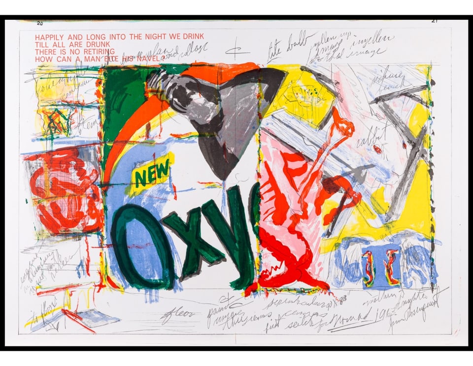 James Rosenquist (1933-2017) From'One Cent Life'. Original Lithograph. 1964 (1 of 1)