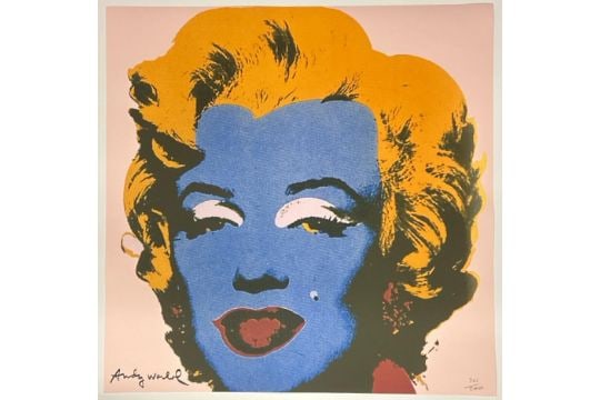 After Andy Warhol (1928 - 1987) 'Marilyn Monroe': Title: After Andy Warhol (1928 - 1987) 'Marilyn Monroe' Description: Limited edition offset lithograph, numbered 277/2400, with Carnegie Museum of Art (CMOA) stamp on verso. Paper