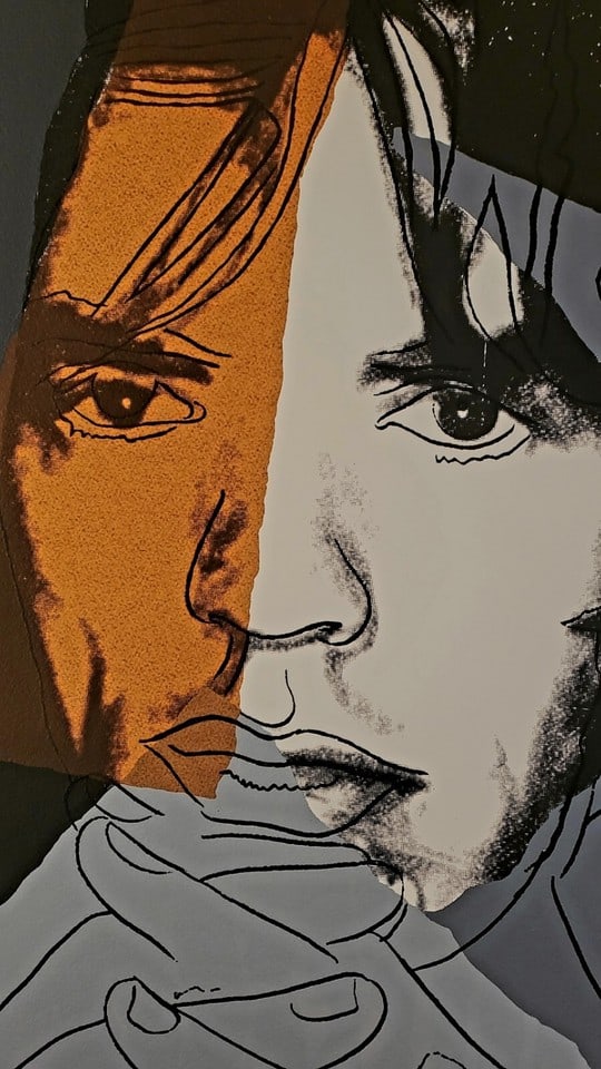 Andy Warhol 'Mick Jagger' Screenprint From Seabird `Edition. FS.11-147 1975 - 2