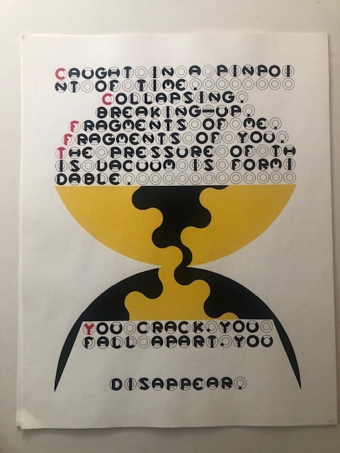 Gerald Laing (1938-2011) Poems By G Golinkova. Signed and Numbered. (1 of 3)