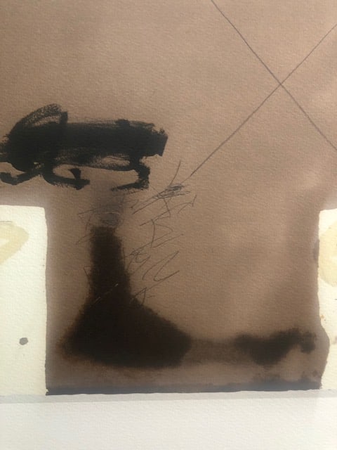 Two Lithographs After Antoni Tapies. 1980 - 2