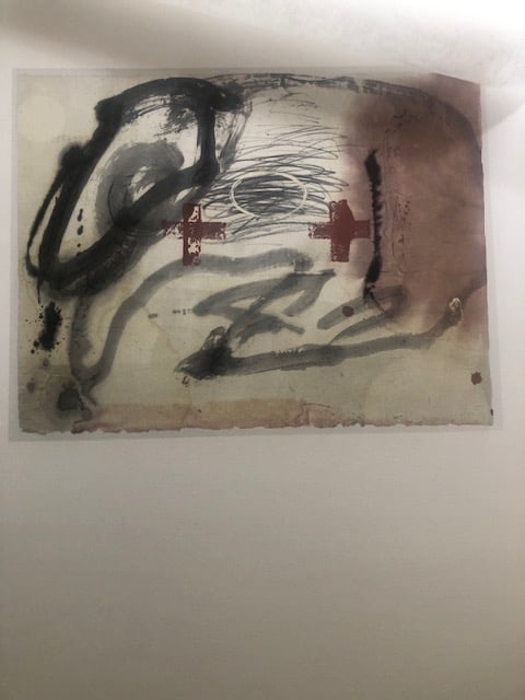 Two Lithographs After Antoni Tapies. 1980 - 4