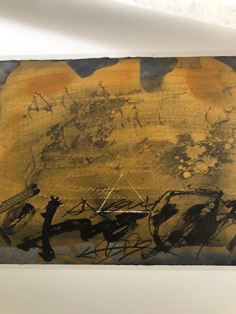 Antoni Tapies (1923-2012) Rare Lithograph 1988 - 2