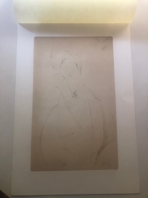 Six Stunning Offset Lithographs After Modigliani - 8