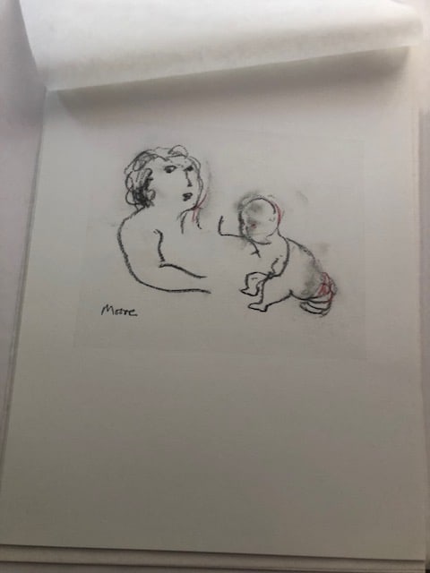 Five (5) Rare Henry Moore Lithographs 1982 - 4