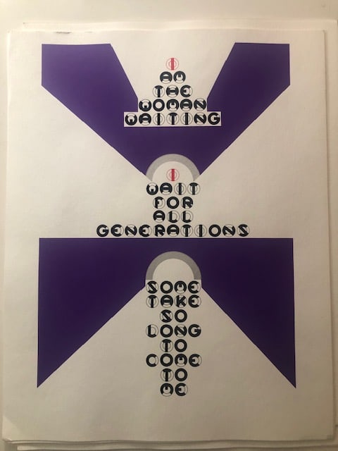 Gerald Laing (1936-2011) Poems By G Golinkova. Signed and Numbered. (1 of 3)