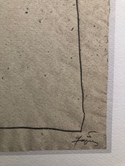 Antoni Tapies (1923-2012) Rare Lithograph 1988. - 3