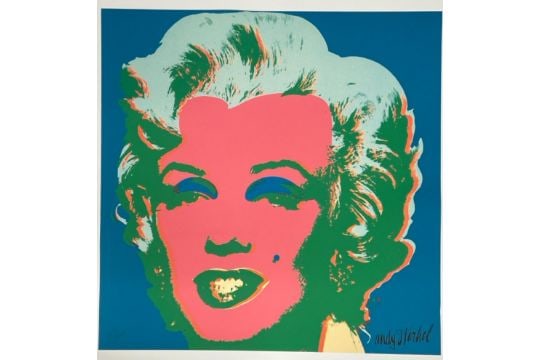 After Andy Warhol (1928-1987) 'Marilyn Monroe': Title: After Andy Warhol (1928-1987) 'Marilyn Monroe' Description: Limited edition offset lithograph, numbered 277/2400 in pencil, with Carnegie Museum of Art (CMOA) stamp on verso. 