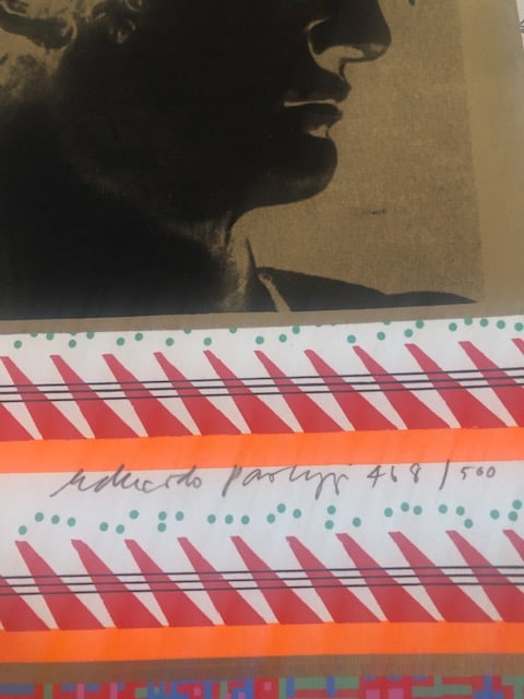 Sir Eduardo Paolozzi (1924-2005) Hand Signed and Numbered. Moonstrips Empire News Series. - 2