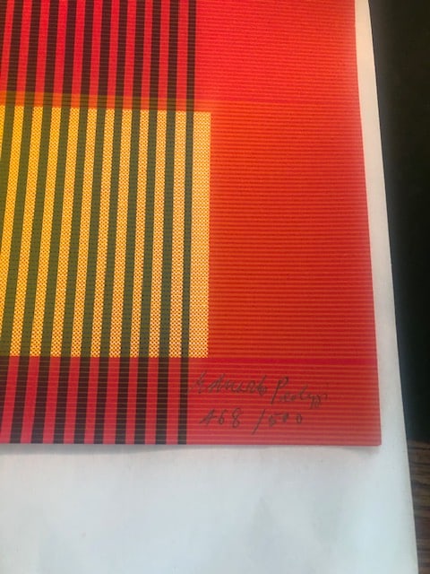 Sir Eduardo Paolozzi (1924-2005) Hand Signed and Numbered. Moonstrips Empire News Series. - 2