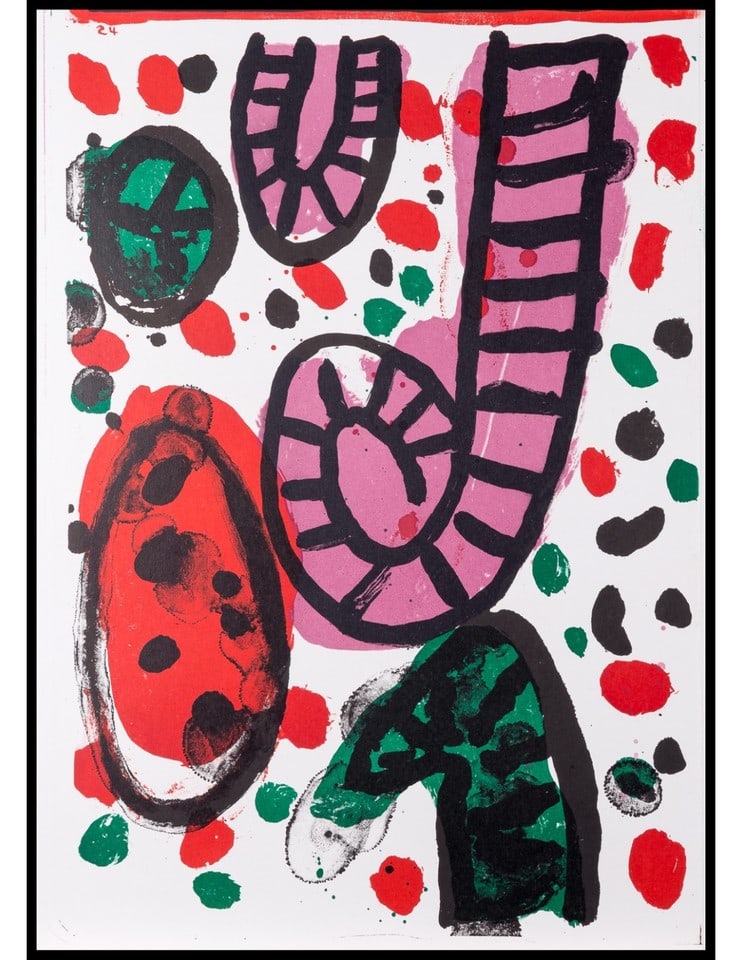 Alan Davie (1920-2014) From 'One Cent Life'. Original Lithograph 1964 (1 of 1)