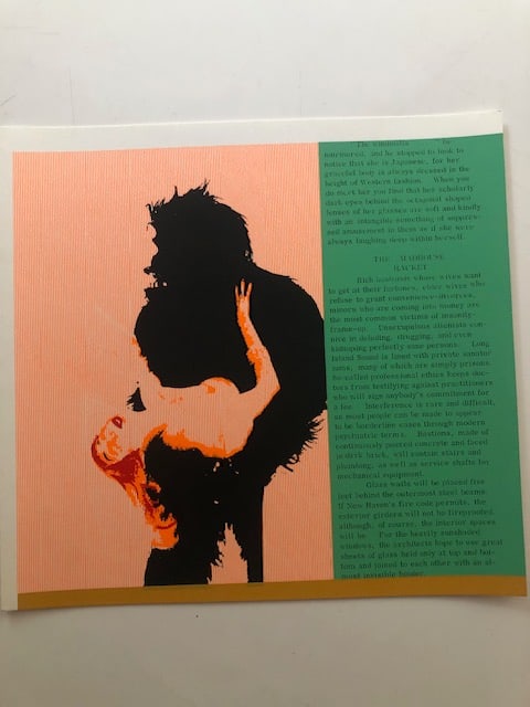 Sir Eduardo Paolozzi (1924-2005) Moonstrips Empire News' Series.: Title: Sir Eduardo Paolozzi (1924-2005) Moonstrips Empire News' Series. Description: Screenprint on heavy art stock. Untitled. Published by Editions Alecto in London in 1967 with their