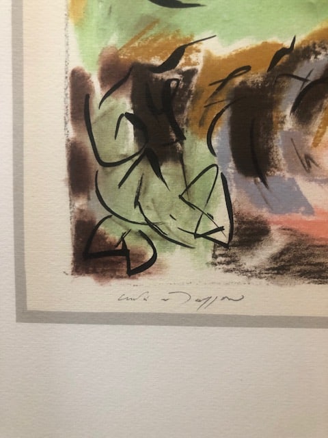 Andre Masson (1896-1987), Rare Lithograph 1981. - 3