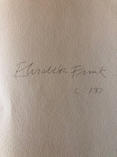 Elizabeth Frink - 'Prologue' Etching From Chaucer's Canterbury Tales. 1972 - 2